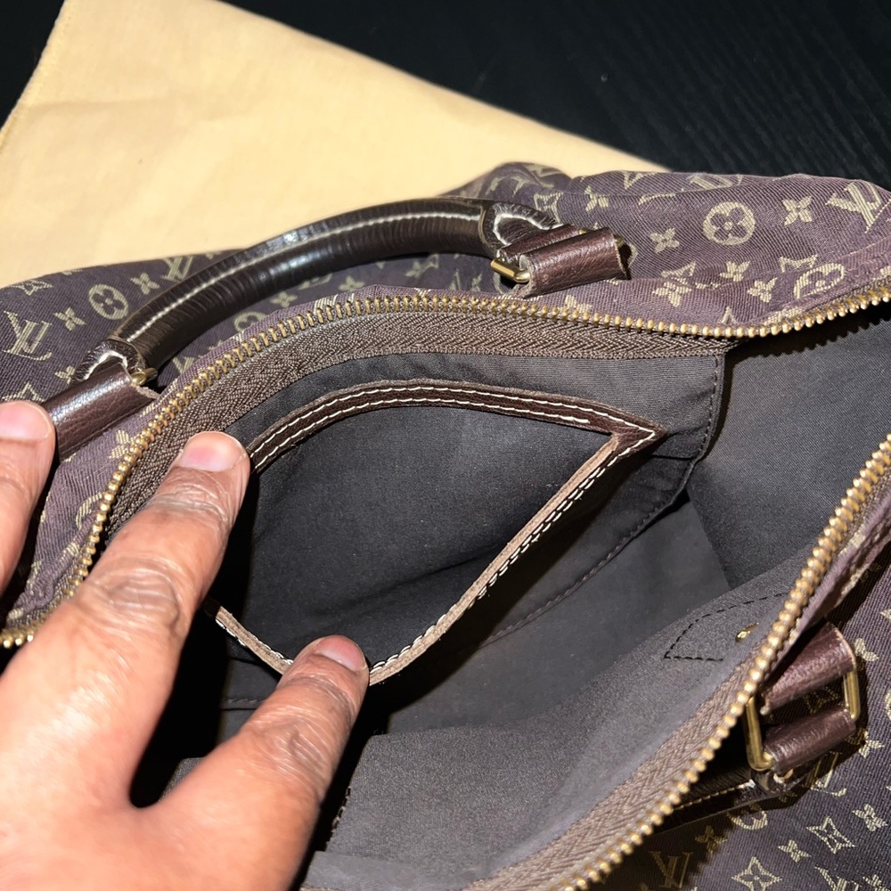 Louis Vuitton Speedy 30 Mini Lin Authentic Preloved - Picture 5 of 14